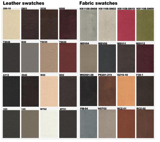 American New model modern style high back with slver neilheads  linen fabric wood dining chair 0