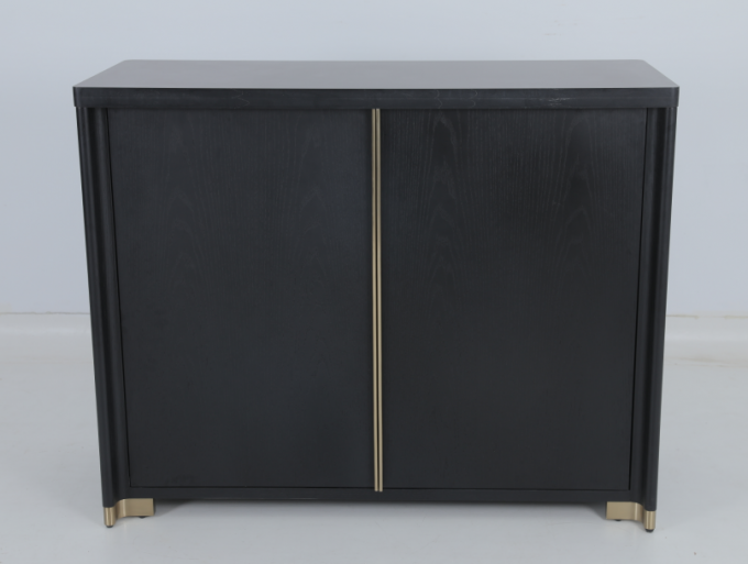 कोई तह काला आधुनिक Credenza 3-5 सितारा होटल के लिए 1