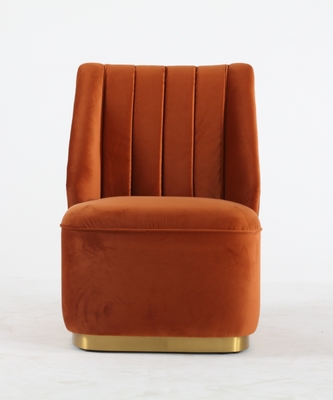 खरीदें Living Room Single Velvet Modern Sofa Chair Modern And Luxury ऑनलाइन निर्माण