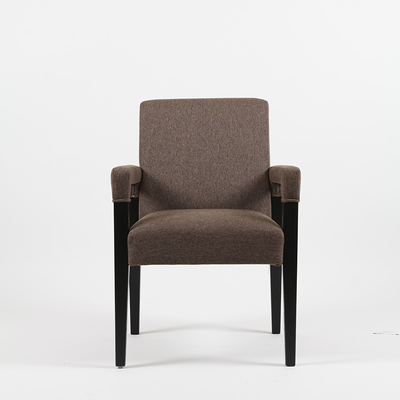 High Back Fabric  Upholstered Armchair For Dining Living Room
