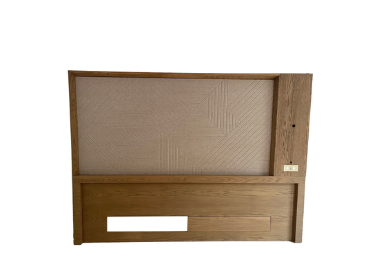 अच्छी कीमत Solid Wood Modern Freestanding Bedroom Furniture With Soundproof Sponge ऑनलाइन