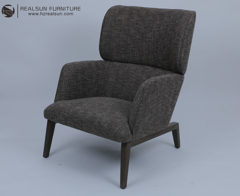 अच्छी कीमत Wooden Frame & Upholstered Lounge Chair Customized ऑनलाइन
