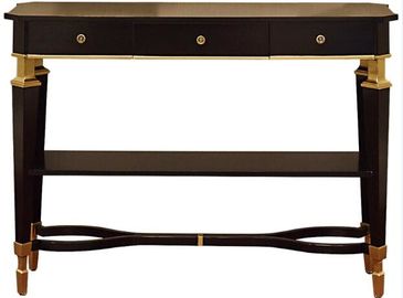 अच्छी कीमत Wooden 48'' W Luxury Bedroom Furniture With Metal Legs , Antique Hotel Desk ऑनलाइन