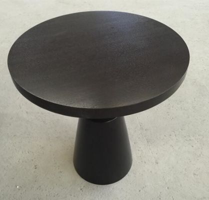 अच्छी कीमत Small Hotel Wooden Dining Room Tables , Wood Top Round Breakfast Table ऑनलाइन