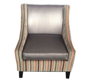 अच्छी कीमत Fabric Single Couch Chair Indoor , Dark Color One Seater Sofa Chair ऑनलाइन