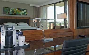 अच्छी कीमत HIgh End 5 Star Hotel Furniture Bedroom Sets , Hospitality Case Goods Oak / Walnut Wood ऑनलाइन