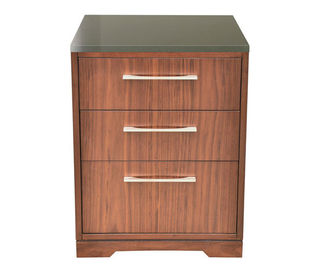 अच्छी कीमत 5 Star Stone Top Hotel Bedside Tables / 3 Drawer Night Stand For Hotel Bedroom ऑनलाइन