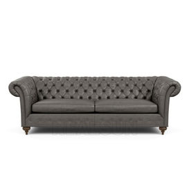 अच्छी कीमत Upholstery Vintage Leather Living Room Sofa Chesterfield Chaise Lounge Sofa ऑनलाइन