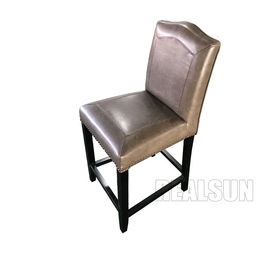 अच्छी कीमत American Style Wooden Furniture Dining Room Chairs Upholstered Velvet Fabric For Home ऑनलाइन