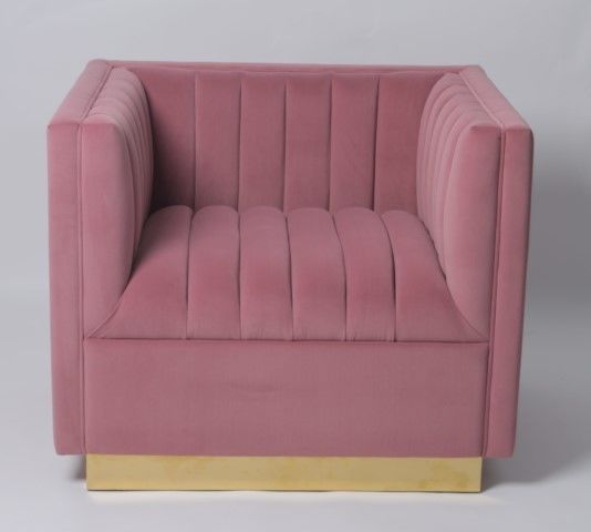 Custom Color Velvet Fabric Sofa Living Room Furniture Armchair 2