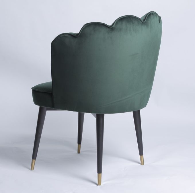 W49cm D 47cm H82cm Nordic Velvet Modern Dining Chair 4