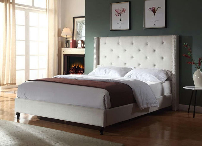 Contemporary Bed Queen Size King Size Bedroom Furniture KD 0
