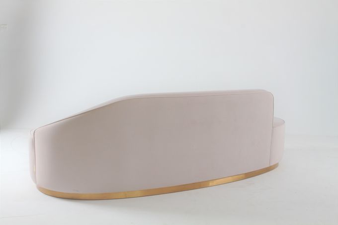 Living Room Curved Sofa Chair Recliner Italian Modern Design 2